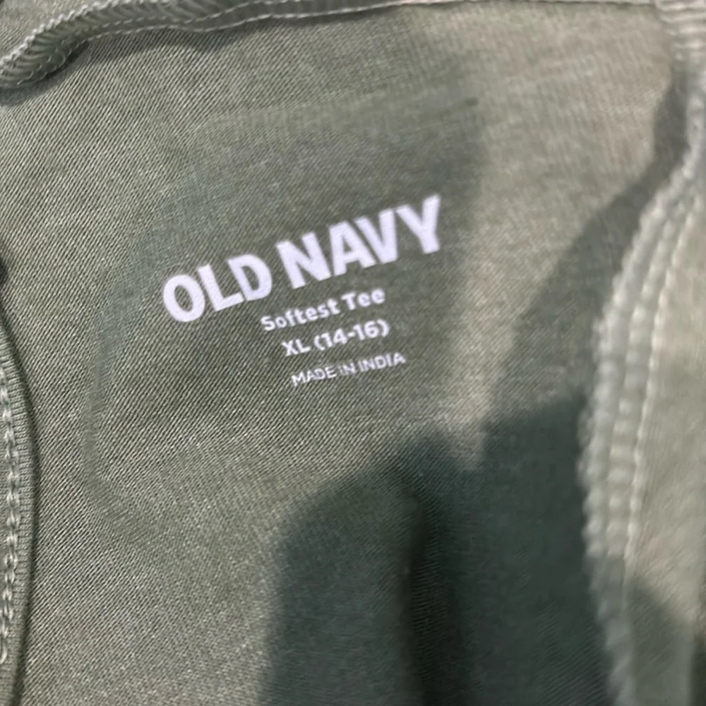 Old Navy Girls Softest Green T-Shirt